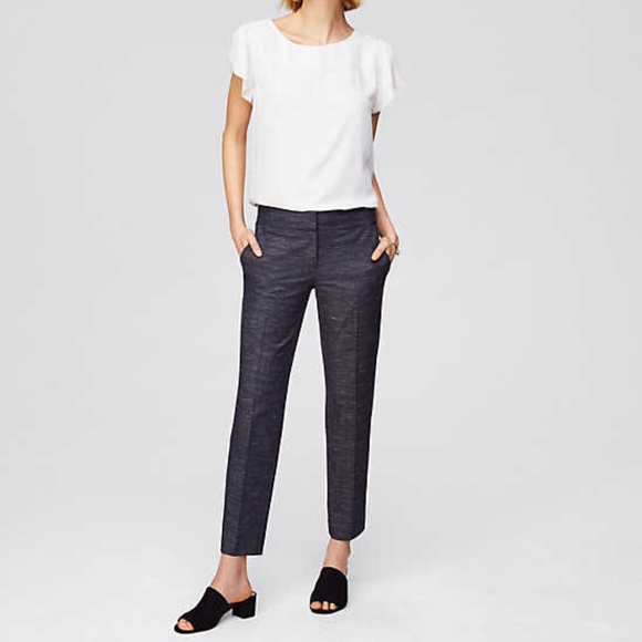 LOFT Pants - ANN TAYLOR LOFT Marisa Fit Trousers in Charcoal 2P LOFT Pants - ANN TAYLOR LOFT Marisa Fit Trousers in Charcoal 2P